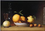 Still Life with Liqueur and Fruit by Raphaelle Peale